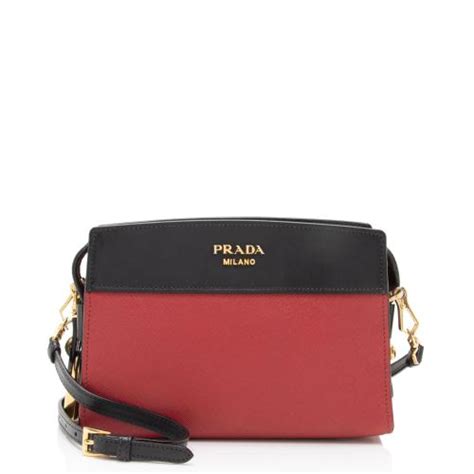 prada saffiano city calf esplanade|PRADA Saffiano City Calfskin Esplanade Crossbody Bag.